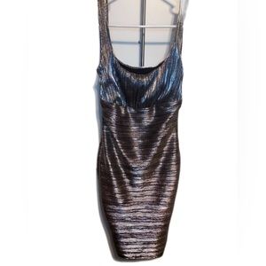 Chrome Silver Dress